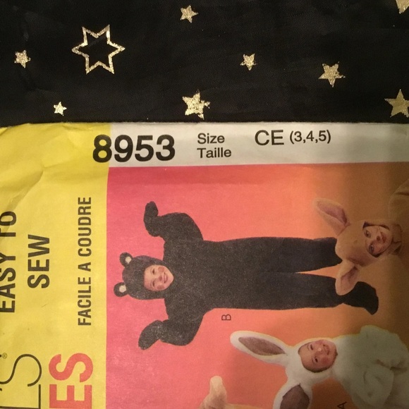 McCalls Costumes 8953-size 3-4-5. Six fun animals to sew - Picture 5 of 7